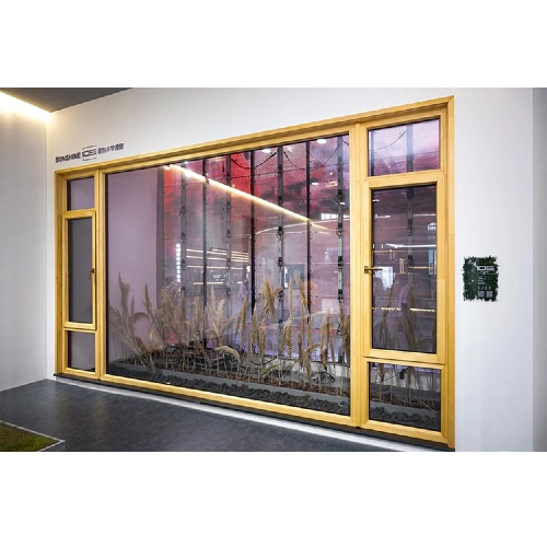 Aluminum-Clad Cypress Wood Casement Windows