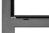 Thermal Break Aluminum Double Glazed Tempered Glass Windows Casement Window Corner Sample