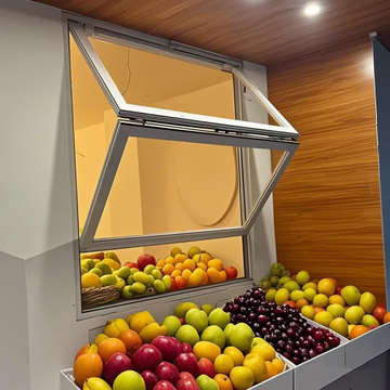 Huge Aluminum Alloy Folding Windows Aluminum