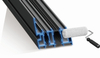 Galaxy 108 Double Tempered Glass Inwards Casement Tilt and Turn Window