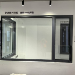 Double Glazing American Grill Design Aluminum Sliding Aluminum Sliding Windows with Cheap Price for Home
