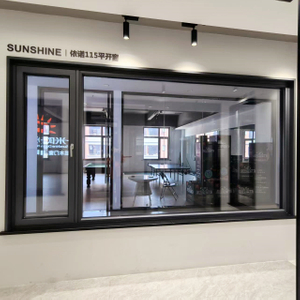 Eno 115 Series Hurricane Impact Inwards Casement Window for USA Australia