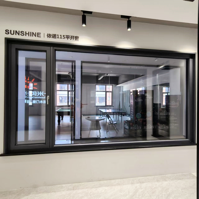 Eno 115 Series Hurricane Impact Inwards Casement Window for USA Australia