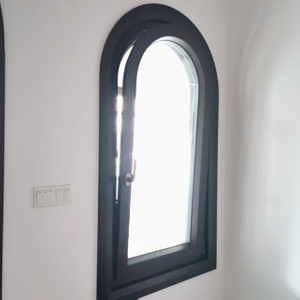Aluminum Clad Wood Arched Top Window for House And Villa Hotell