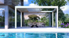Customized Adjustable Aluminium Pergola Waterproof Louvered Roof Motorized Bbq Grill Gazebo Sale