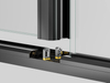 Hurricane Impact Thermal Break Double Glazed Glass Tilt And Turn Window And Door Aluminium Casement Windows Design