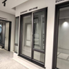 Hurricane Impact Thermal Break Double Glazed Glass Tilt And Turn Window And Door Aluminium Casement Windows For Apartments and Houses