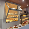 Aluminum Alloy Frame Glass Folding Window for Cafe Restaurant Cupcake Shop