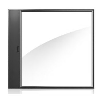  Galaxy 108 Micro Ventilation Inwards Casement Window with Large Double Tempered Glass Fixed Window