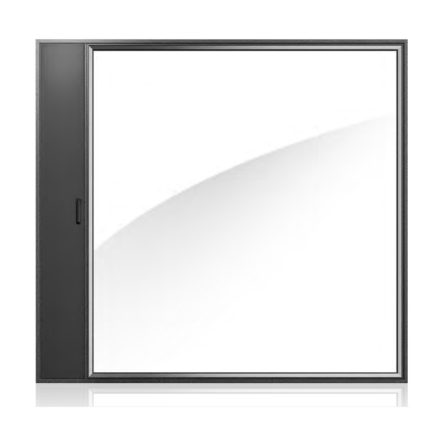  Galaxy 108 Micro Ventilation Inwards Casement Window with Large Double Tempered Glass Fixed Window