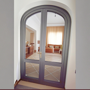 Frond Door Exterior Wood Arched Doors