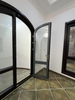Forest Style Wedding Arch Wooden Frame Outdoor Lawn Crescent Opening Door Indoor Photography Wedding Flower Door