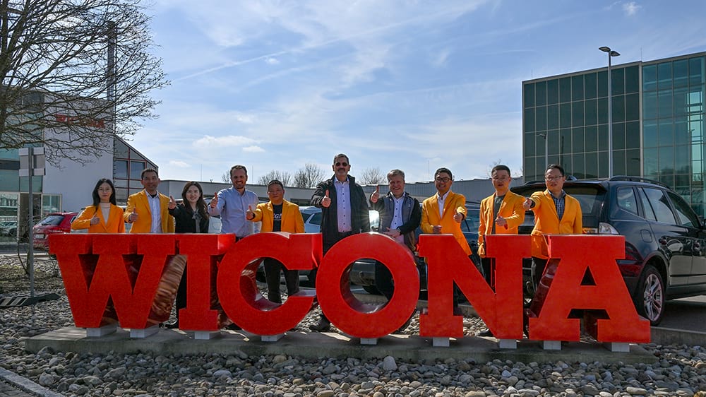 Sunshine Team Visit - WICONA, Germany