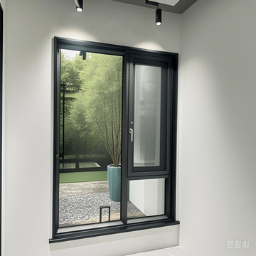 Triple Glass Burglar Proof Window Hurricane Impact Windows Low E Aluminium Casement Window