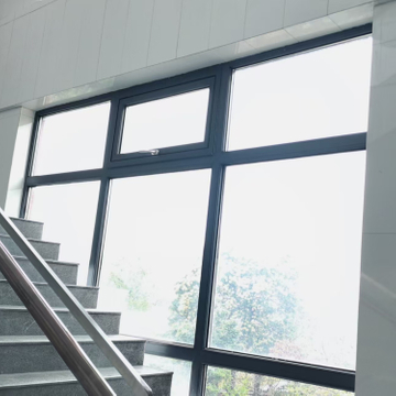 Aluminum Awning Window with Silver Push And Pull Handle 
