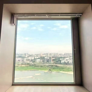 Hurricane Impact Double Glazed Triple Tempered Glass Aluminum Alloy Frame Window -Galaxy 108 Micro Ventilation Inwards Casement Window