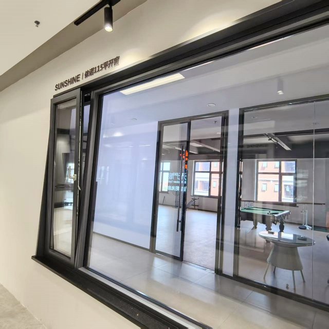  Double Toughened Glass Tilt And Turn Window Eno 115 Series