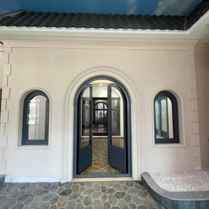 Aluminium Arch Doors High Quality New Design Aluminium Framed Doors for Villa