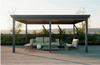 Hot Selling Product Garden Gazebos Bioclimatic Motorized Various Size Aluminum Pergola Outdoorgazebo Moden Louvered Pergola