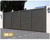  Aluminium Gates with Remote Control Automatic Driveway Folding Curve Corner Gate
