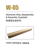 Customized Aluminium Railing Roof Edge Fall Protection Safety Railing Roof Rail 