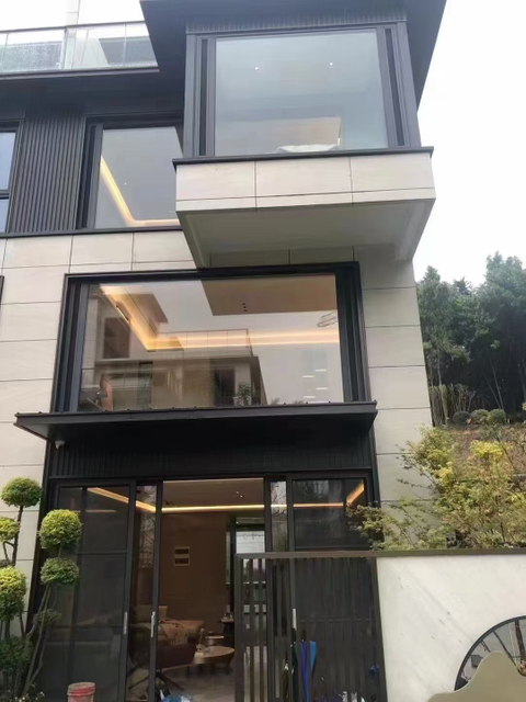 Aluminum Impact Casement Window for Villa And Houses Galaxy 108