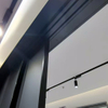 Popular Modern Double Glazed Aluminium Shutter Sliding Door with Stain Steel Roller