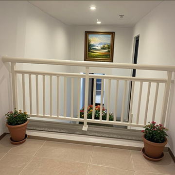 Customized Matt Gray Ultra Clear Tempered Glass Railing Frameless Glass Balcony Balustrade