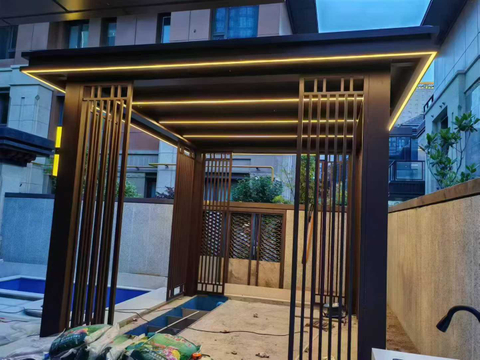 Gazebo Outdoor Motorized Large Size Waterproof