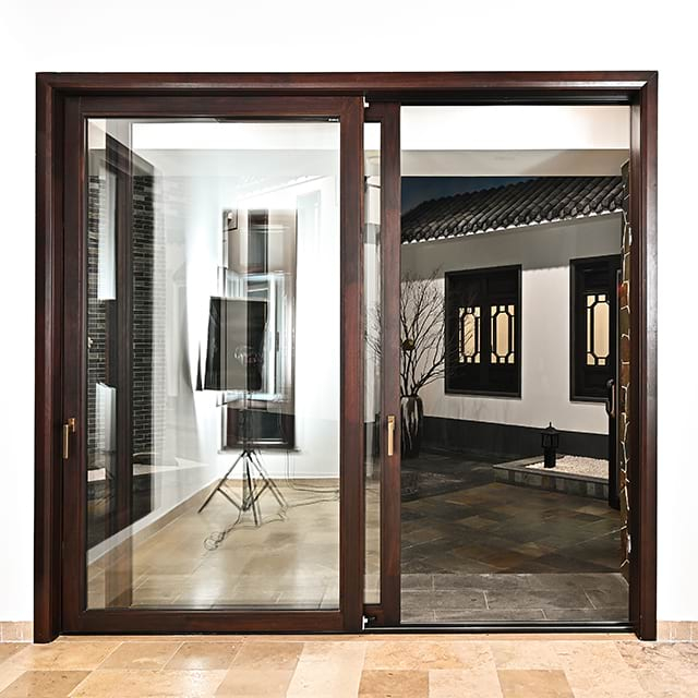 128 Solid Wood Sliding Door