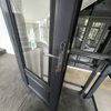 Aluminium Alloy Glass Entry Door for Villa and Apartment