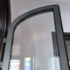 Custom Front Arch Entry Iron Doors Classica Villa Main Cast Entry Door Exterior Double Glass Steel Swing Modern