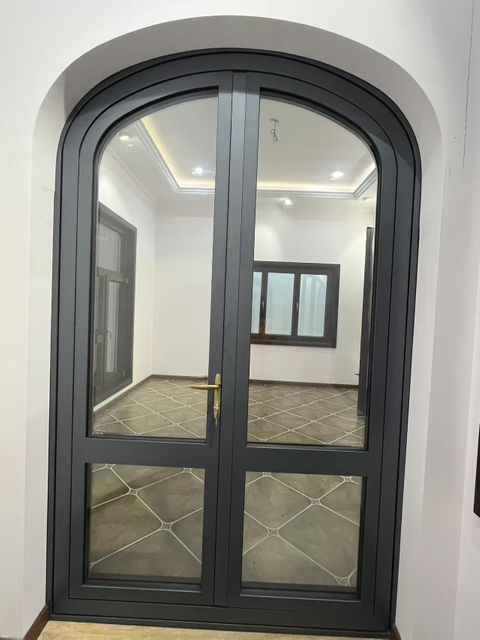 Forest Style Wedding Arch Wooden Frame Outdoor Lawn Crescent Opening Door Indoor Photography Wedding Flower Door