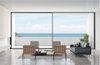Aluminium Sliding Doors Double Glazed Energy Efficient Sliding Door