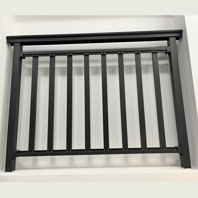 Garden Deck Balcony Stair Railing Aluminium Alloy Railing of Bracket-Square