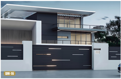 Remote Controlled Garden Gate Automatic Gate from China