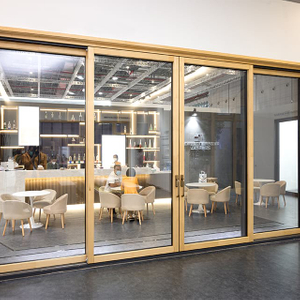 Aluminum Clad Wood Lift Up Sliding Door 