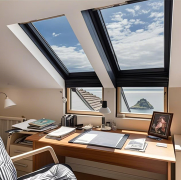 Sliding Roof Skylight Window Motorized Electric Glass with Automatic Skylight Motor