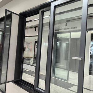 2025 Hot Sale Double Glazed Sliding Windows Low-e Glass Aluminum Sliding Window Sliding