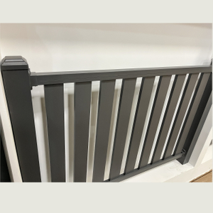 Customized Aluminium Railing Roof Edge Fall Protection Safety Railing Roof Rail 