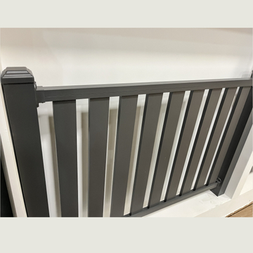 Customized Aluminium Railing Roof Edge Fall Protection Safety Railing Roof Rail 