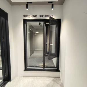 Triple Glass Burglar Proof Window Hurricane Impact Windows Low E Aluminium Casement Window