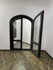 Forest Style Wedding Arch Wooden Frame Outdoor Lawn Crescent Opening Door Indoor Photography Wedding Flower Door