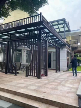 Garden Decorative Marble Gazebo Sculpture Stone Pavilion