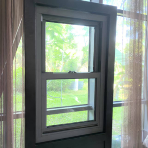 Sliding Single Hung Aluminum Glass Windows