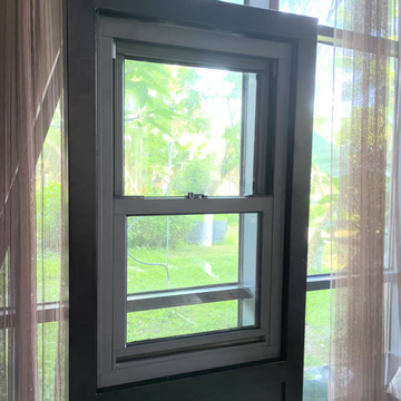 Sliding Single Hung Aluminum Glass Windows