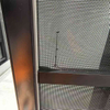 aluminum heavy duty sliding door with stainless steel mesh