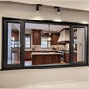 Eno 115 Inwards Casement Window Tilt and Turn Window with Hight Transparency Woven Mesh