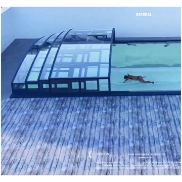 Top Selling Pool Enclosures Retractable Swimming Pool Cover Outdoor Sunroom Pool Cover Roof Canopy