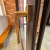 Chinese Antique Style Sliding Door Hidden Track Mirror Surface Wooden Sliding Doors